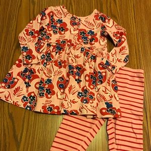 Hanna Andersson play dress set